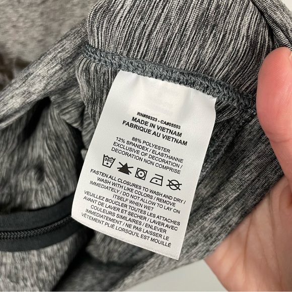 Nike Yoga Dri-FIT Lightweight Full Zip Hoodie Gray Size Small - Picture 6 of 7